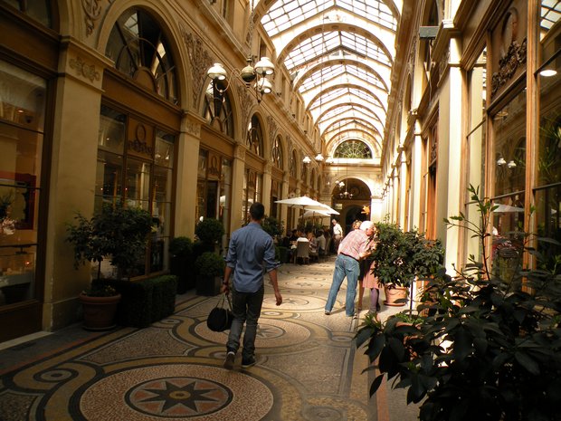 intérieur de la galerie Vivienne